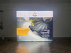 Caisson lumineux en tissu LED SEG sans cadre