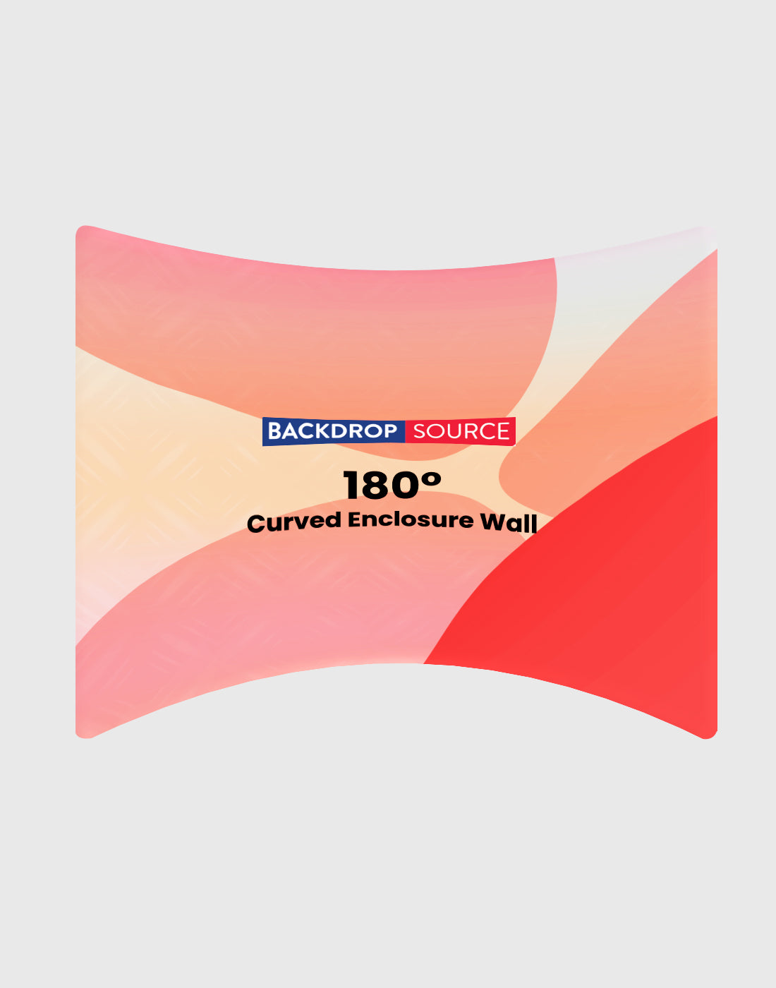 WallCustom 180° Curved Enclosure