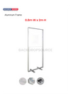 SEG Frameless Fabric Led Light Box Display - 0.85m W x  2m H