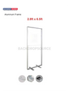 SEG Frameless Fabric Led Light Box Display - 0.85m W x  2m H