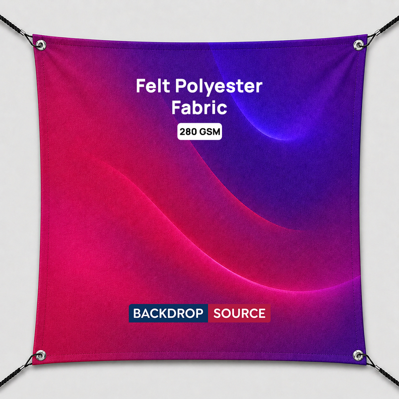 Impression de Tissu Feutre Polyester - 280 G