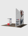 Présentoir d'exposition portable 3m x 3m - Modèle 5