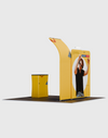 Présentoir d'exposition portable 3m x 3m - Modèle 6
