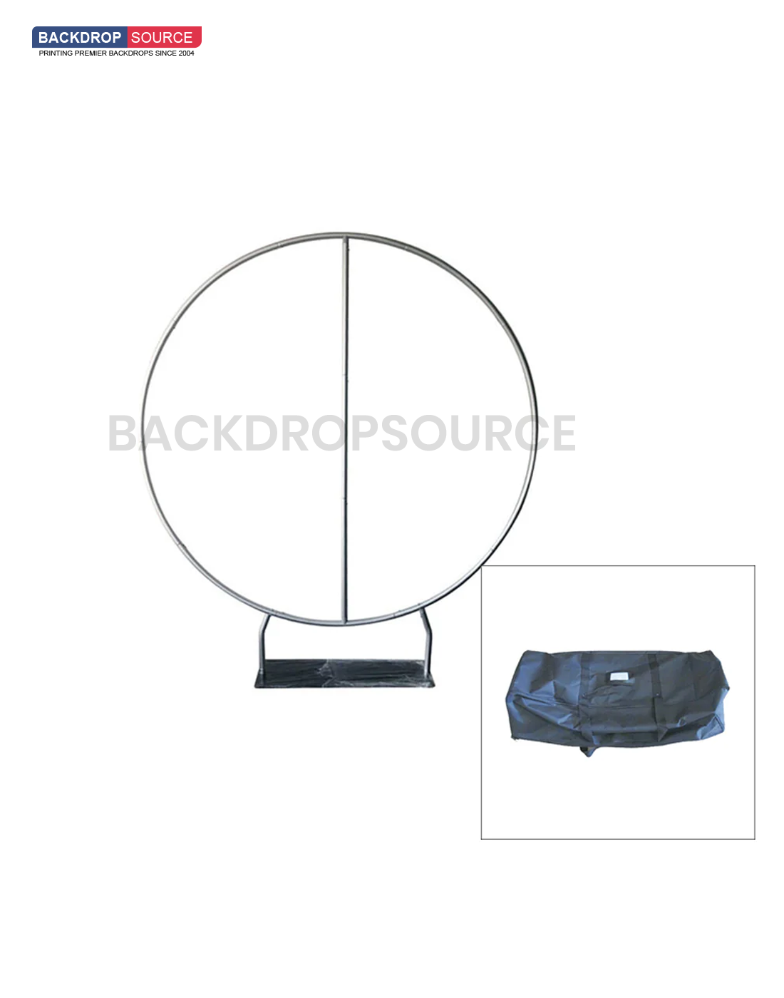 Impression de conception personnalisée sur support à cadre rond pour les fêtes/événements/mariages