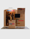 Présentoir d'exposition portable 3m x 3m - Modèle 8