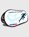 Bannière pop-up horizontale double face
