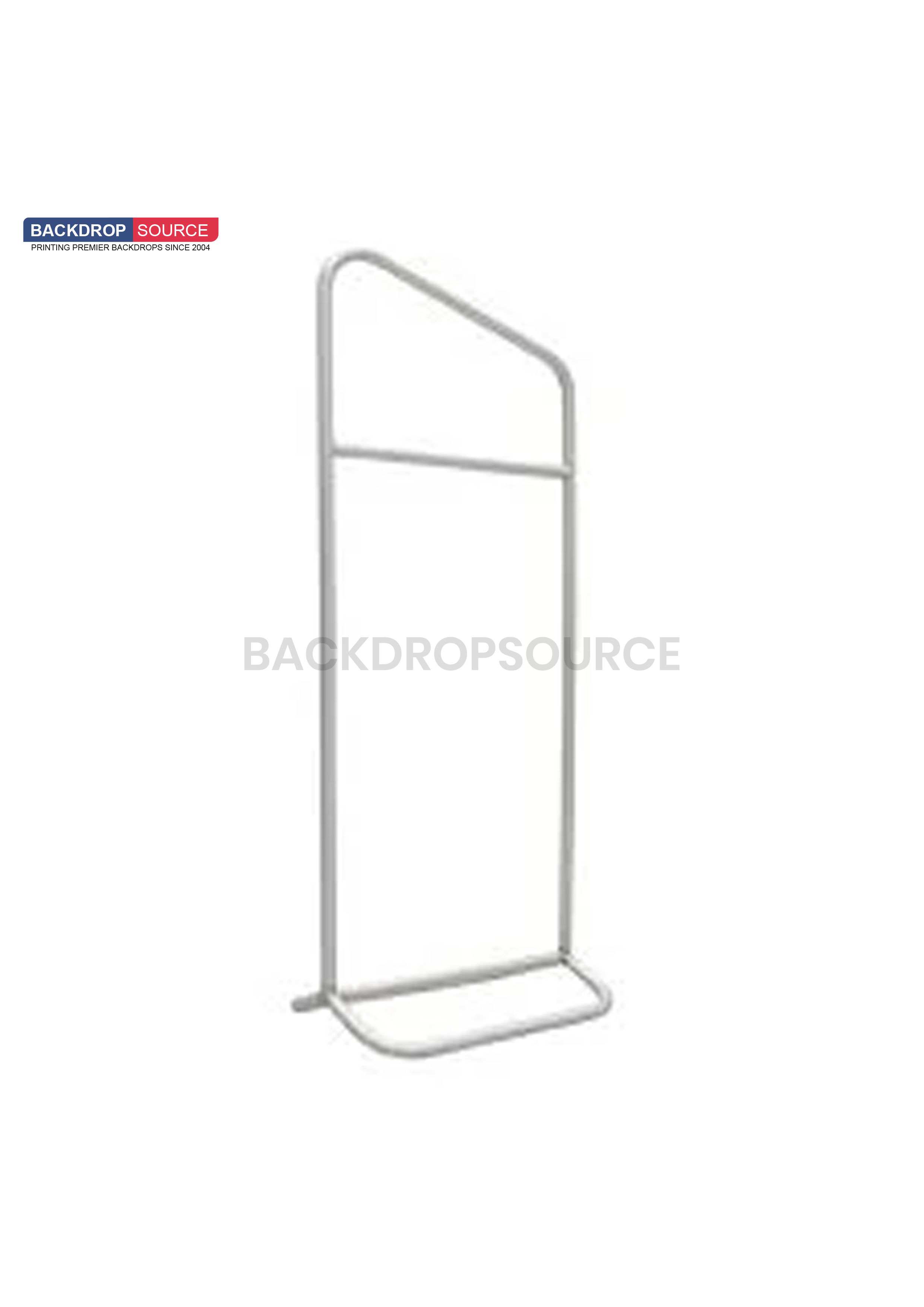 Mur de vêtements incliné