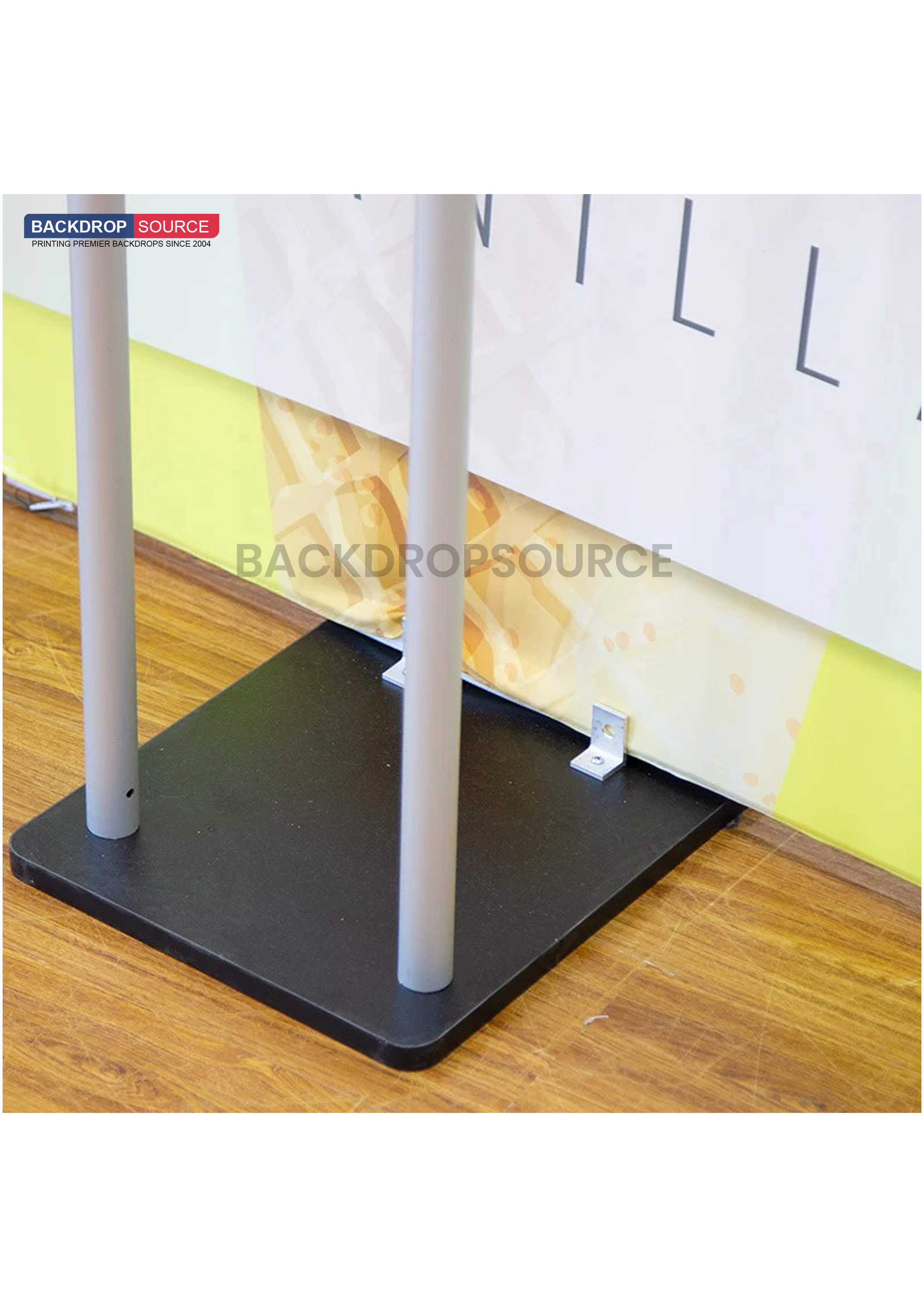 Présentoir d'exposition portable - Forme S
