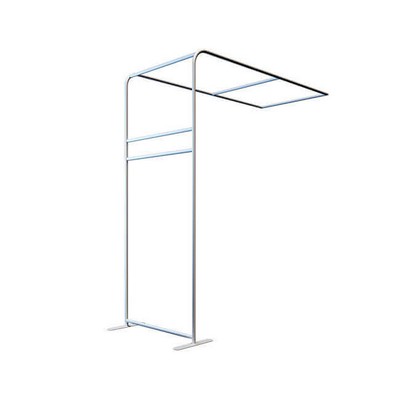 L-Shaped Arch Tube Fabric Display