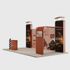 Toile de fond droite de 6m avec kit d'exposition 3D Wall & Arch