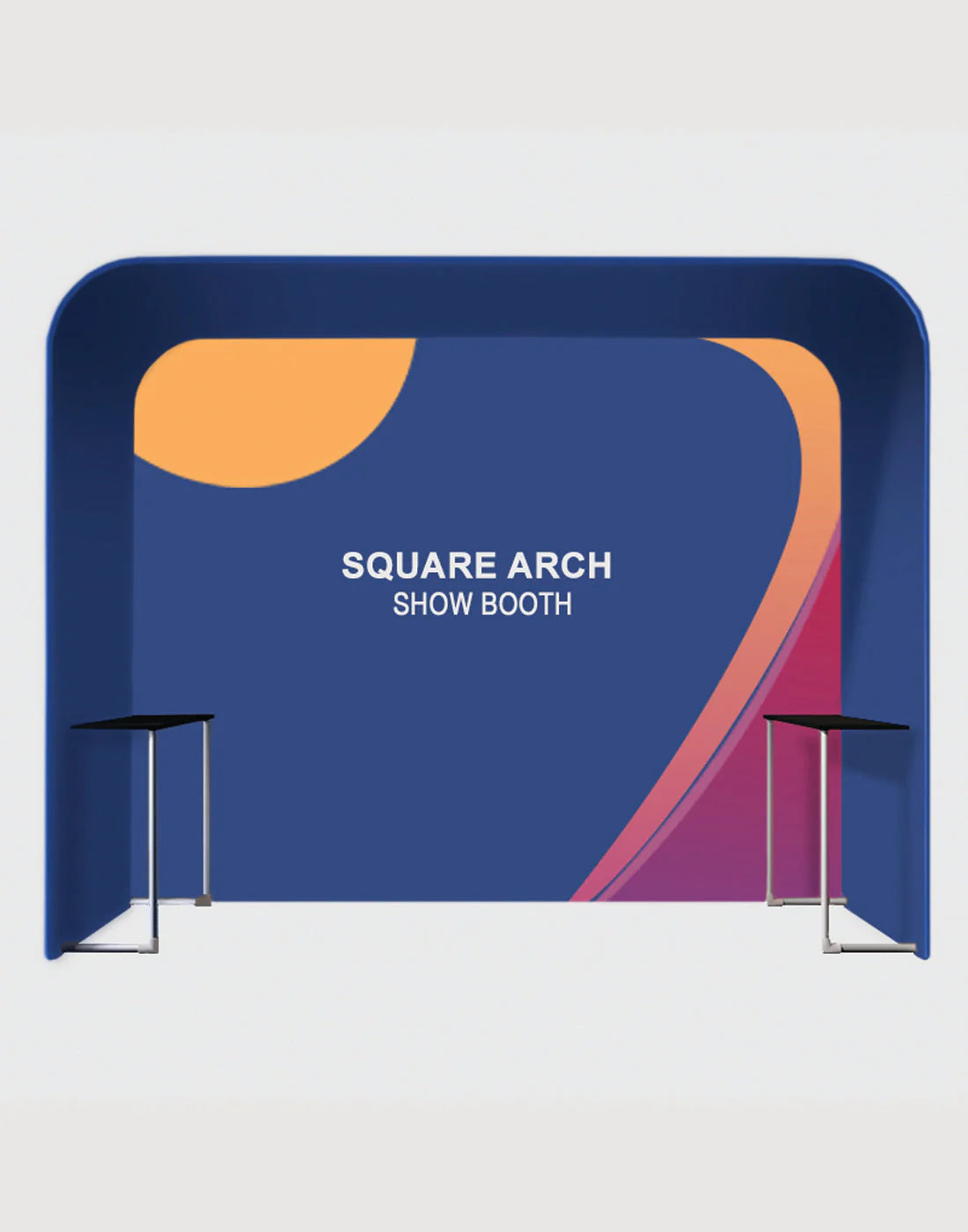 Square Arch Exhibition Booth with Shelf