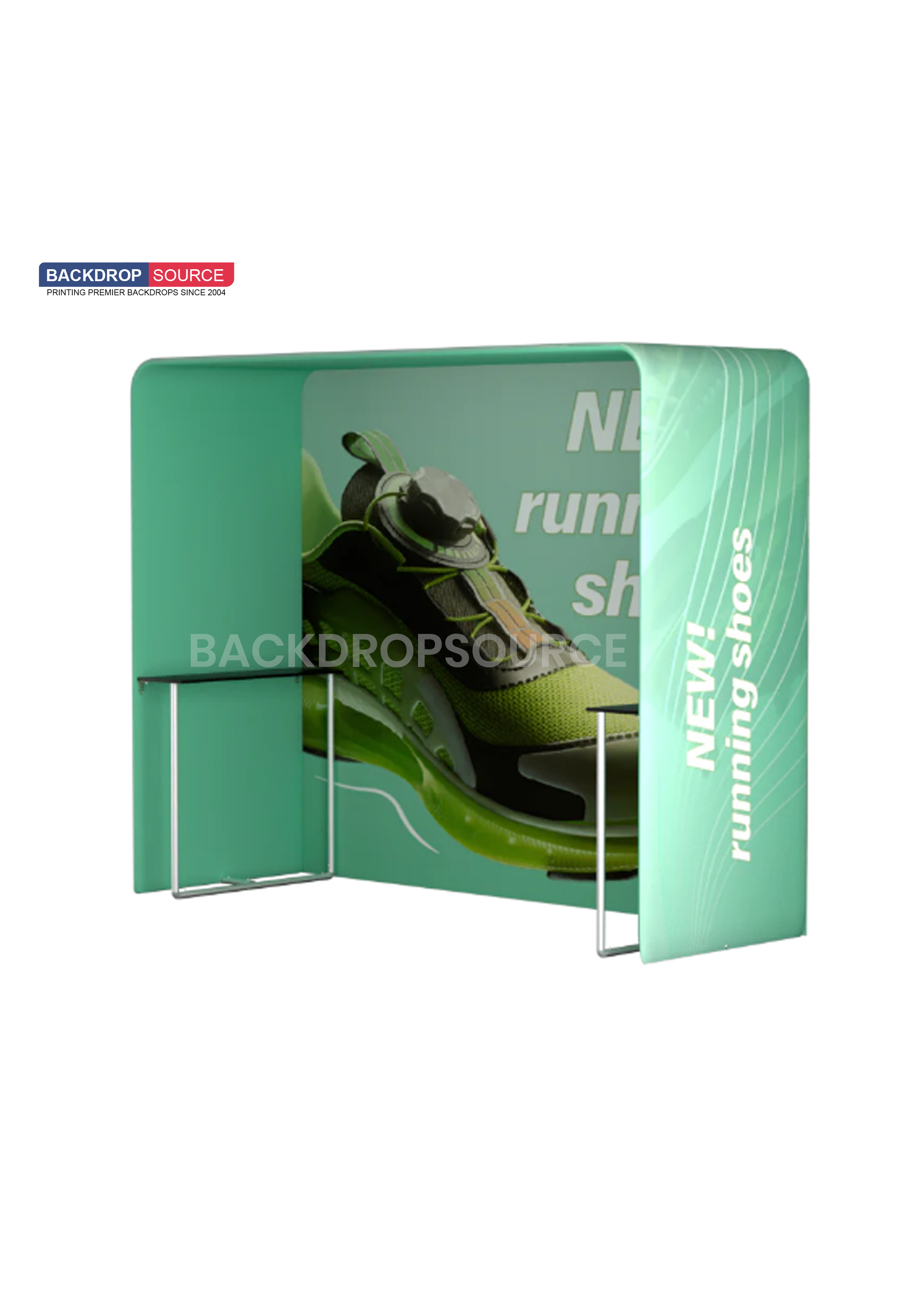 Square Arch Exhibition Booth with Shelf