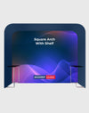 Square Arch Exhibition Booth with Shelf