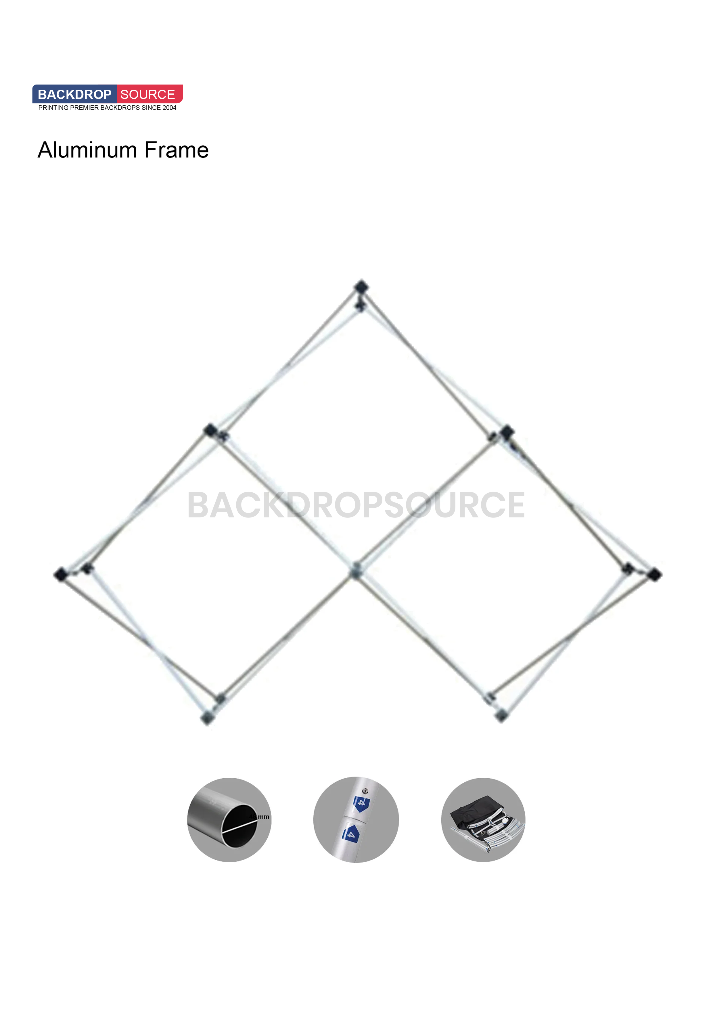 Triangular (small) - GeoMetrix Pop Up Grid Display