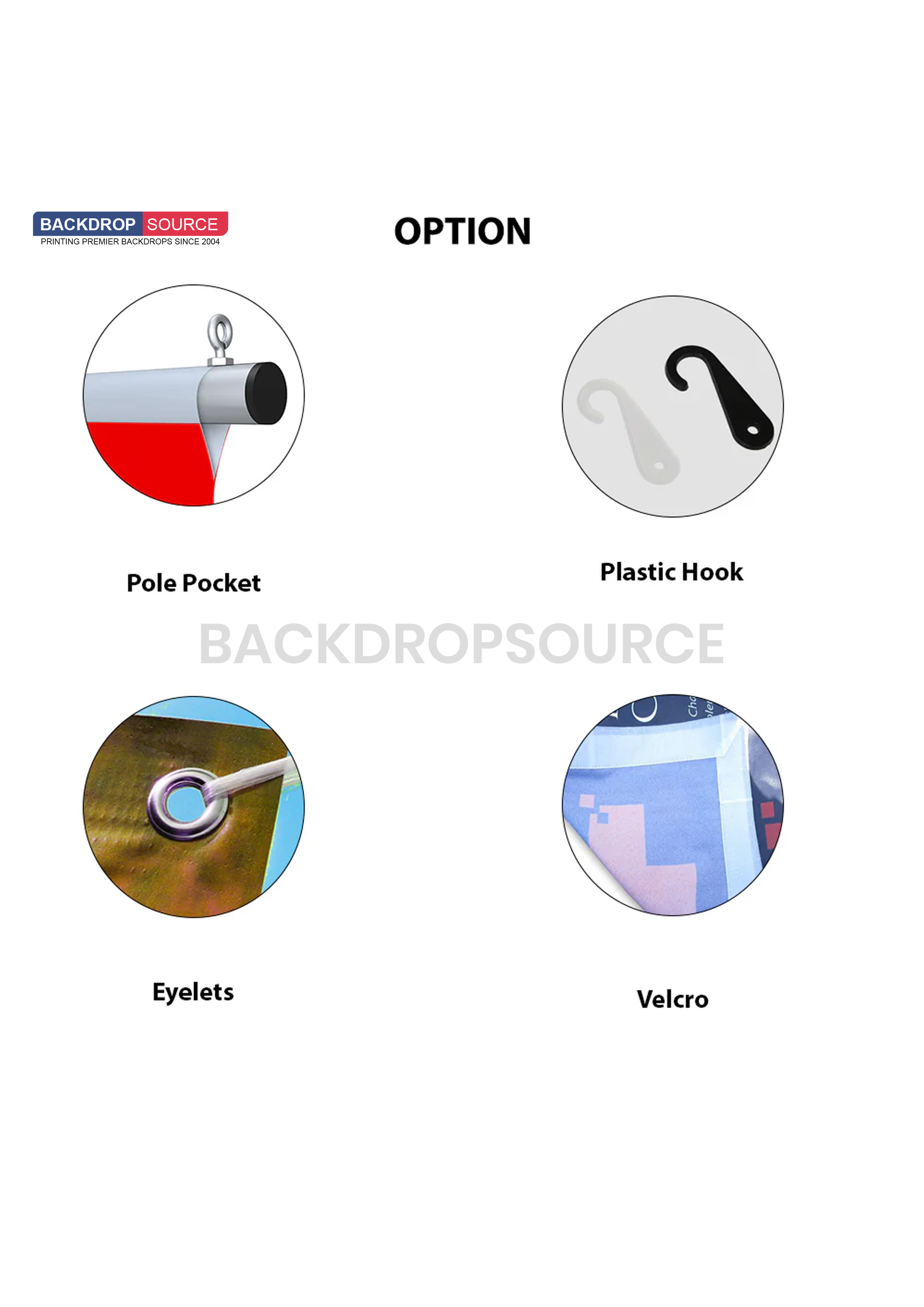 Eco-friendly TrueKolor wrinkle-free fabric backdrop