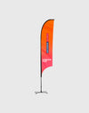 Plume Drapeau-Concave
