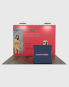 10ft Trade Show Display - Straight Popup