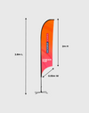 Plume Drapeau-Concave