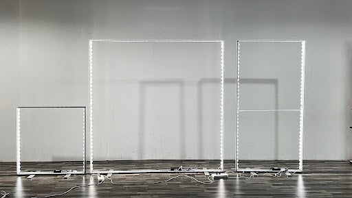 Caisson lumineux en tissu LED SEG sans cadre