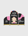 Event/Birthday/Wedding Themed Party Media Custom Design Sets - Template 2