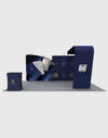 Toile de fond droite de 6m avec kit d'exposition Arch