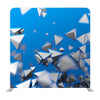 3D Pyramid Media Wall