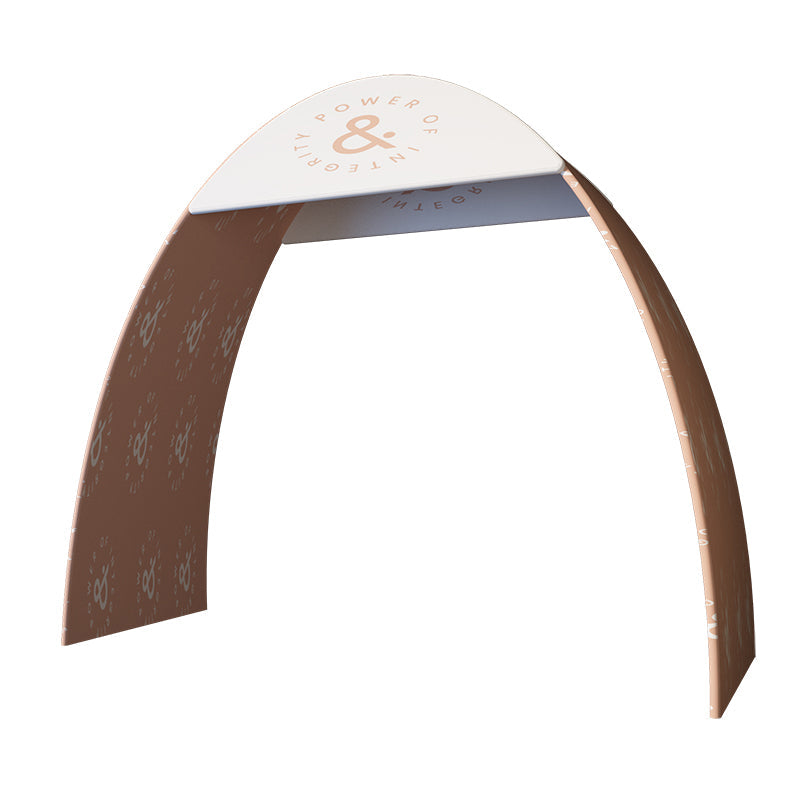Arche en tissu tendu en forme de C - 6m Wide
