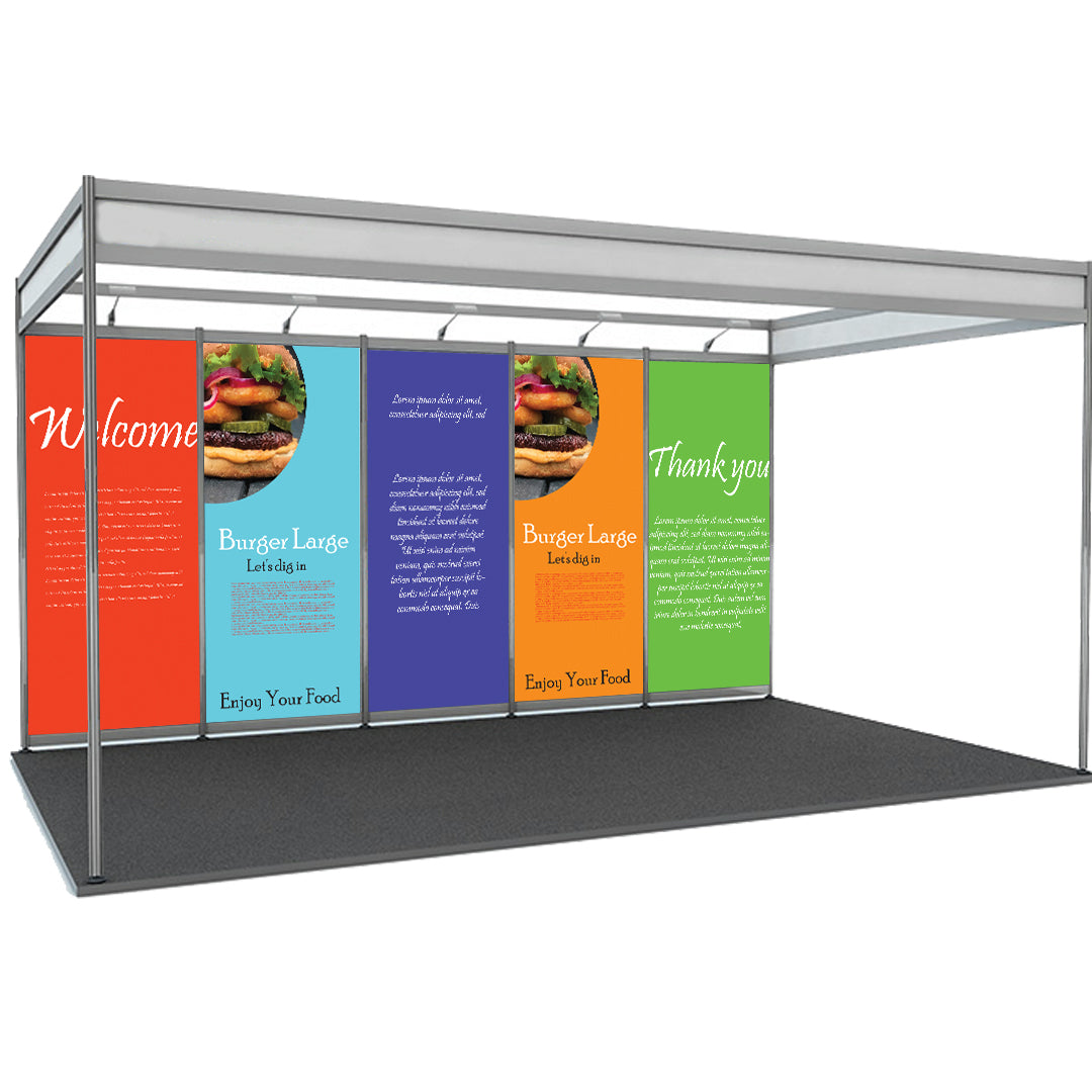 Schéma de coque Exposition Graphiques uniquement - 3m x 5m