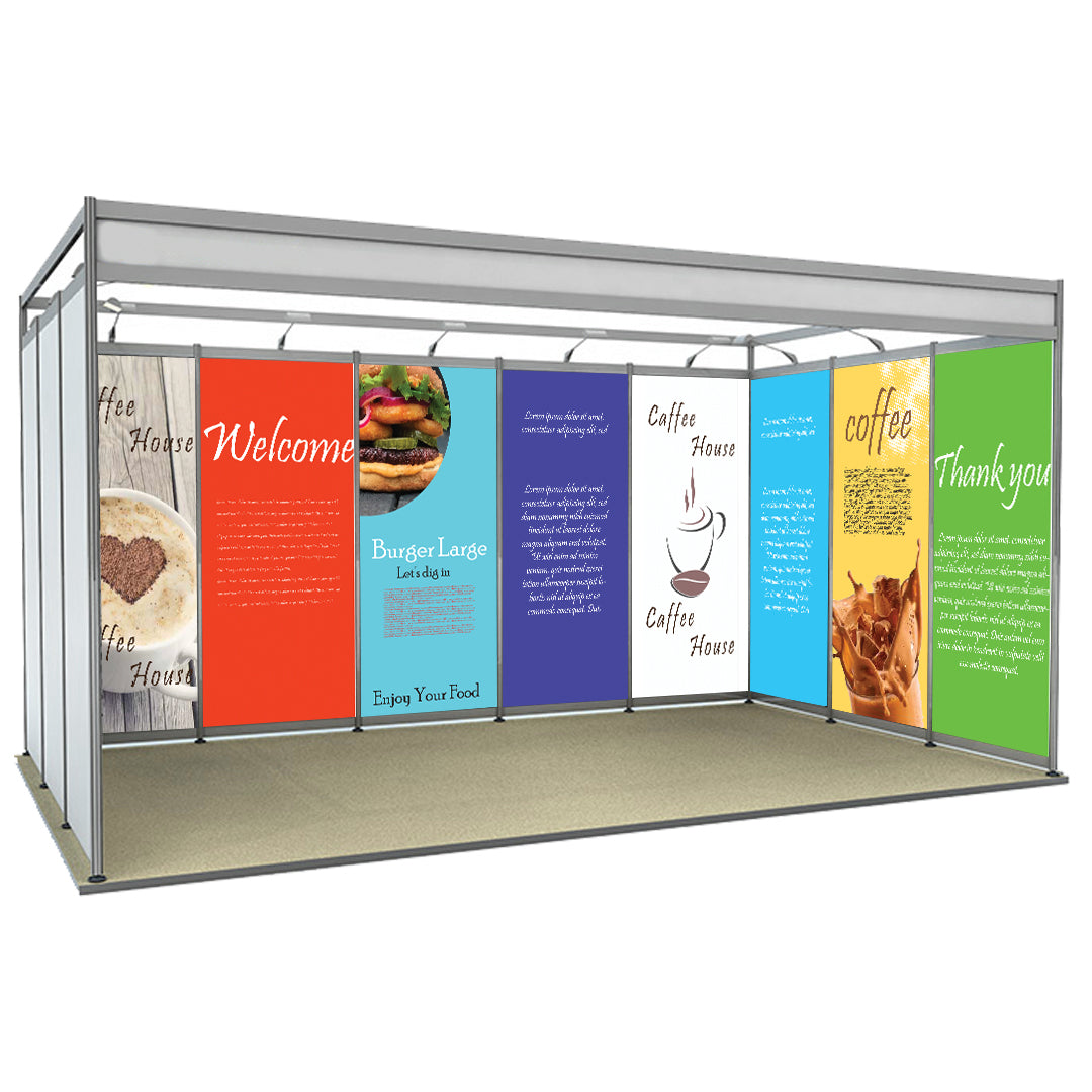 Schéma de coque Exposition Graphiques uniquement - 3m x 5m