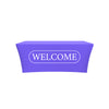 Church Welcome Design Stretched Tablecloth Cover