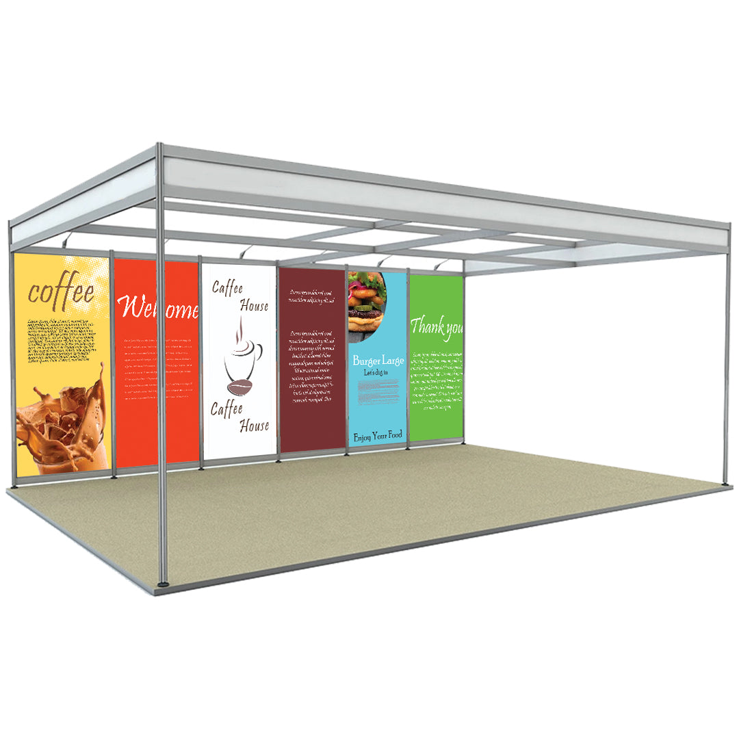 Schéma de coque Exposition Graphiques uniquement - 4m x 6m