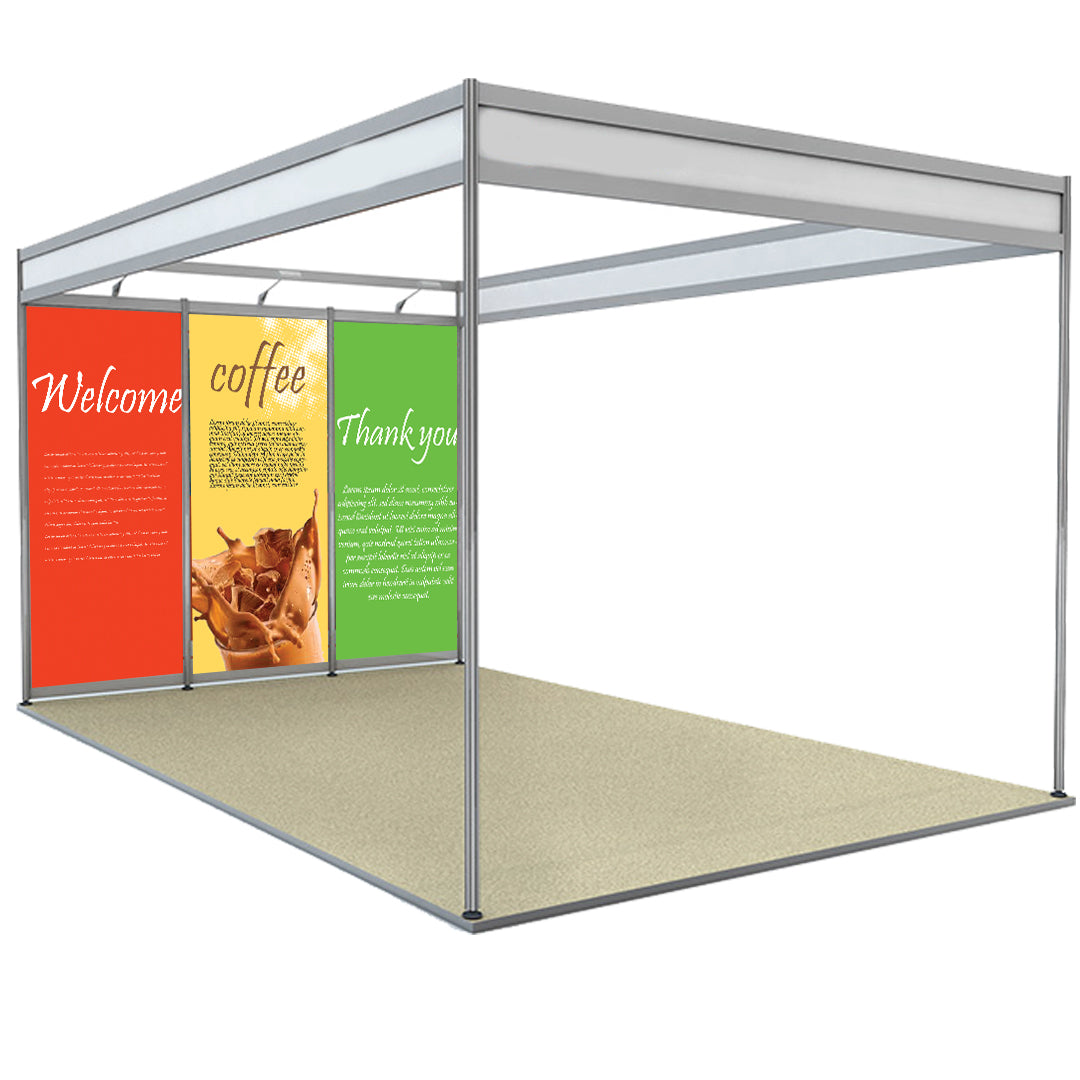 Schéma de coque Exposition Graphiques uniquement - 5m x 3m