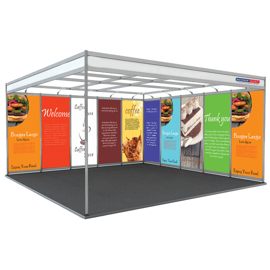 Schéma de coque Exposition Graphiques uniquement - 5m x 5m