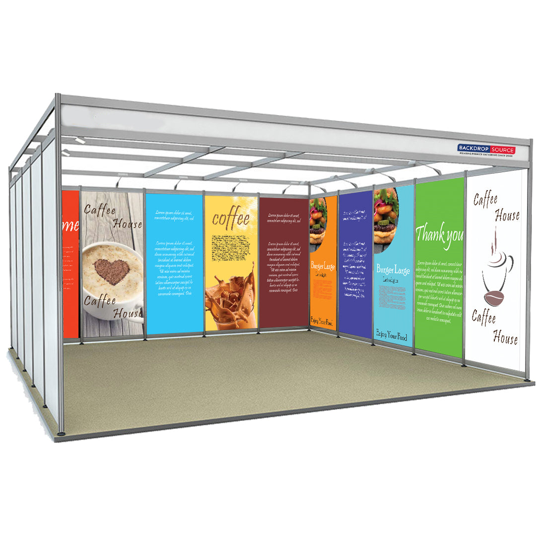 Schéma de coque Exposition Graphiques uniquement - 5m x 5m