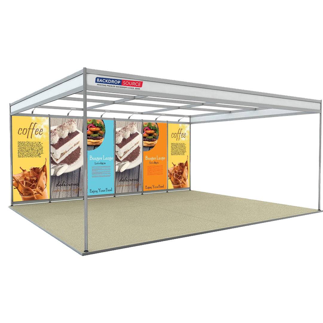 Schéma de coque Exposition Graphiques uniquement - 5m x 6m