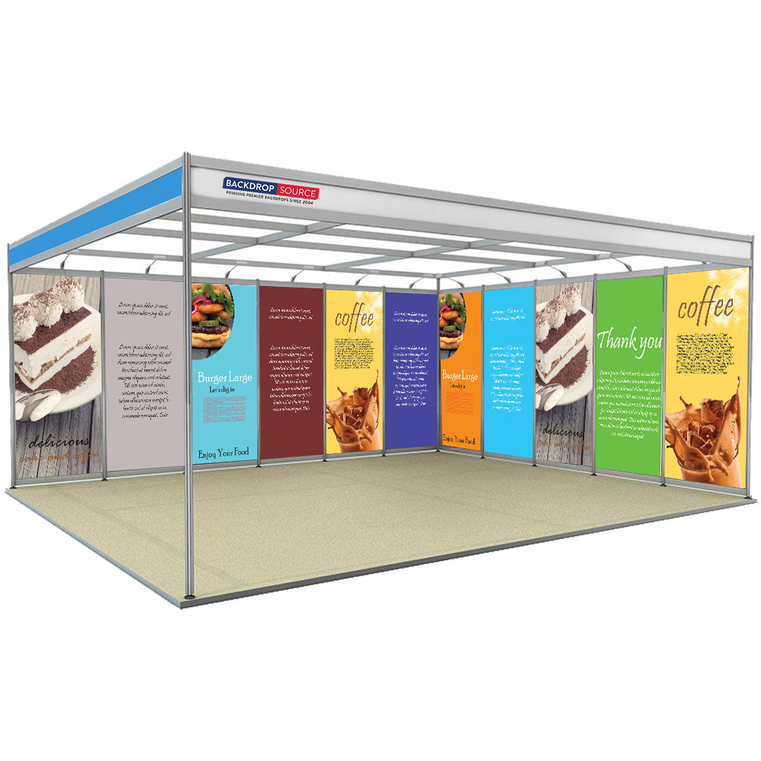 Schéma de coque Exposition Graphiques uniquement - 5m x 6m