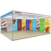 Schéma de coque Exposition Graphiques uniquement - 5m x 6m