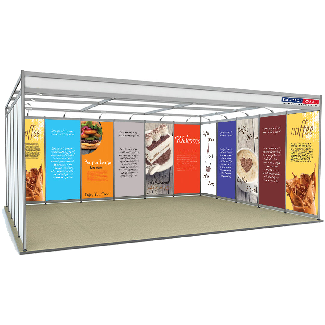 Schéma de coque Exposition Graphiques uniquement - 5m x 6m