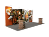 Portable exhibition display 6m - Model 1