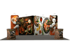 Portable exhibition display 6m - Model 1