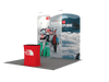 Présentoir d'exposition portable 3m x 3m - Modèle 2