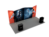 Portable exhibition display 6m - Model 2