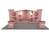 Mobile displays flexible exhibition systems 6m - Model 3