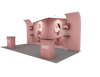 Mobile displays flexible exhibition systems 6m - Model 3