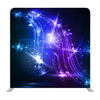 Abstract Background, Shiny Space, Futuristic Wave Media Wall