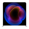 Abstract Vector Colorful Mesh on Dark Media Wall