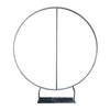 Snowy Outview Photo Christmas Backdrop Circle support de toile de fond