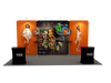 Portable exhibition display 6m - Model 4