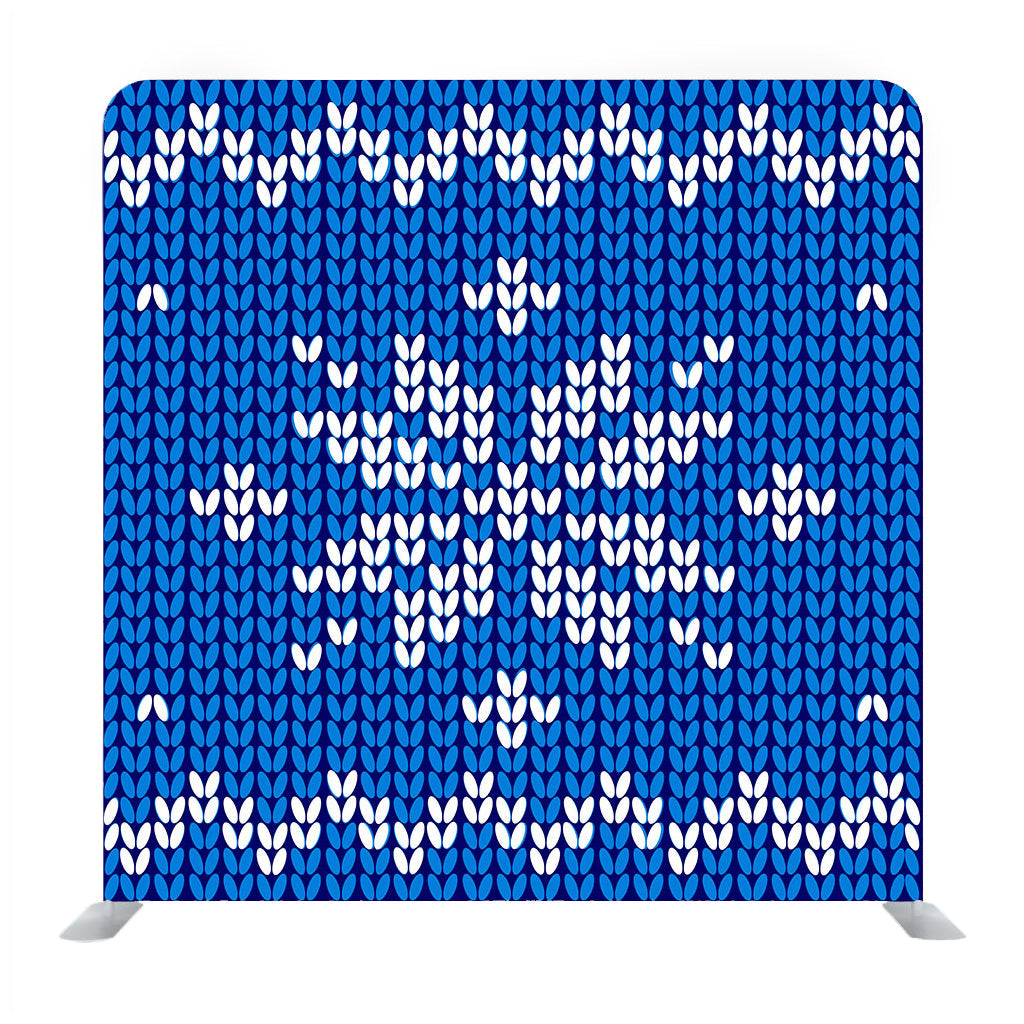 Beautiful Blue Light Bokeh Media Wall