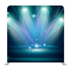 Blue Spotlight Media Wall
